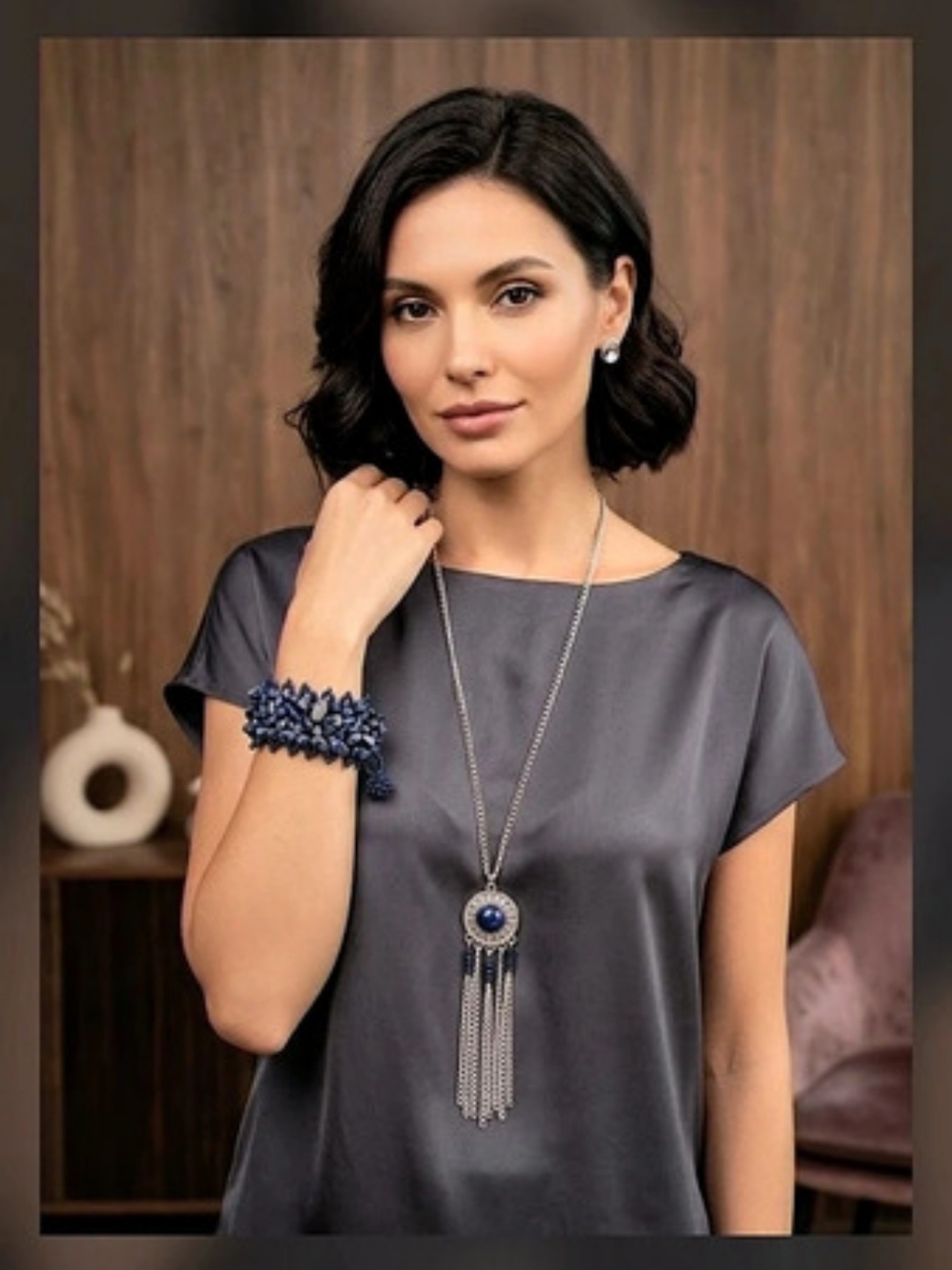 Gray Short Sleeve Top Like New